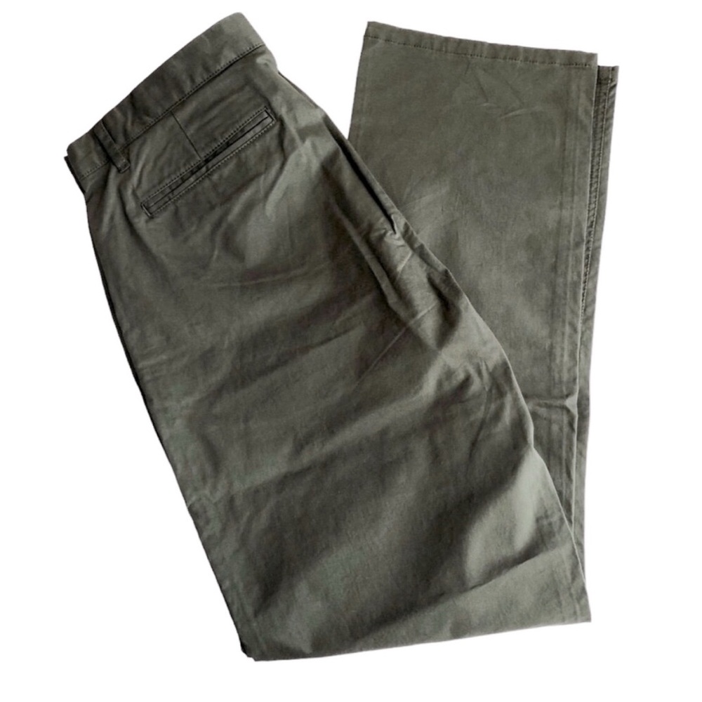 7 Diamonds Journey Olive Straight Leg  Chinos 36 x 32 - Picture 8 of 16